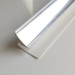 Coving trim chrome 10mm x 2.7mt (Store pick-up only)