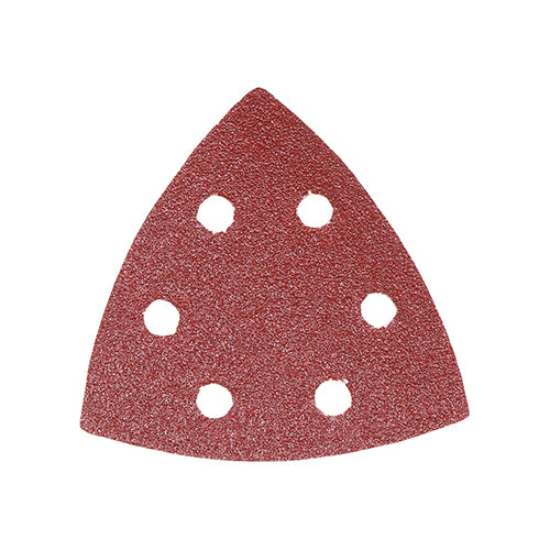 95 x 95mm Sanding sheets 80g (pk5)