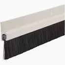 Door brush strip seal white 914mm