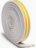 Foam draught exlcuder white 10mm x 5m