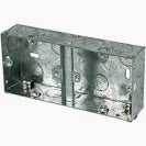 Dual metal back box 35mm