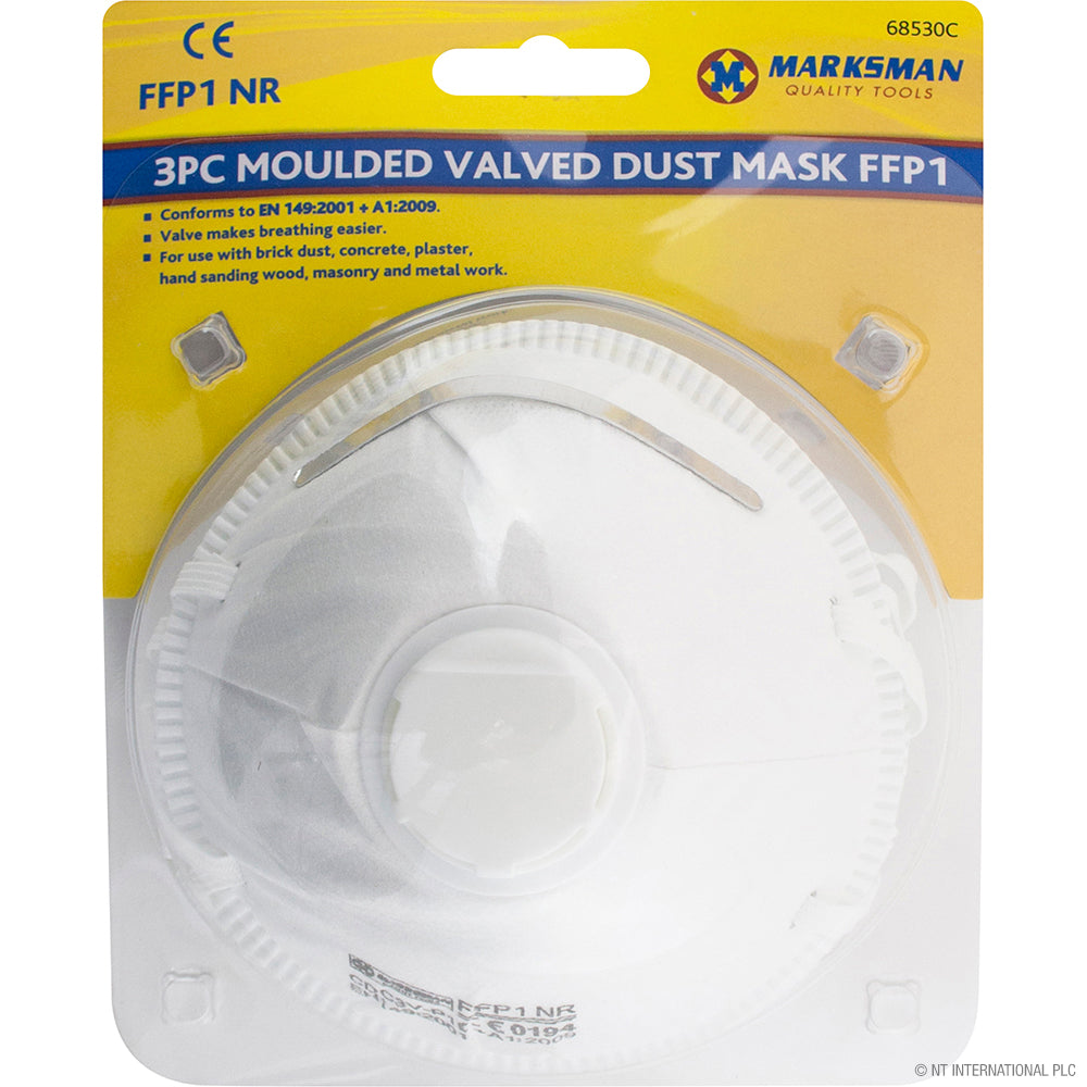 2Pc Dust mask with filter