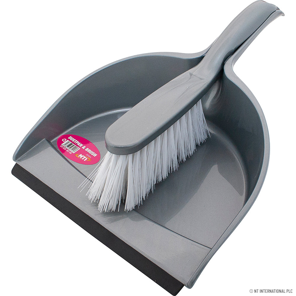 Dust pan & brush set