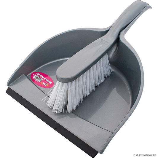 Dust pan & brush set