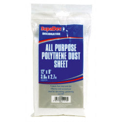 Allpurpose dust sheet 12 x 9ft