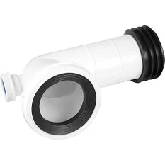Elbow pan connector with 32mm adaptor