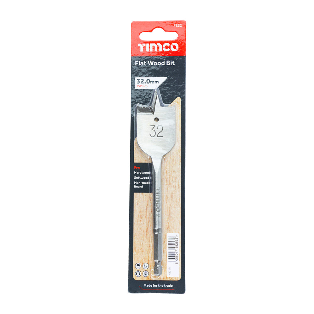 32mm Flat wood bit