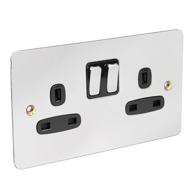 2G Switch socket flat c/b