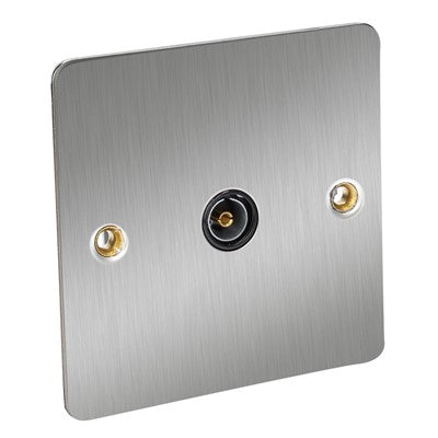 1G TV outlet flat s/c/b