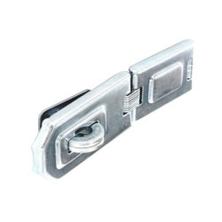 Flexible hasp & staple zinc