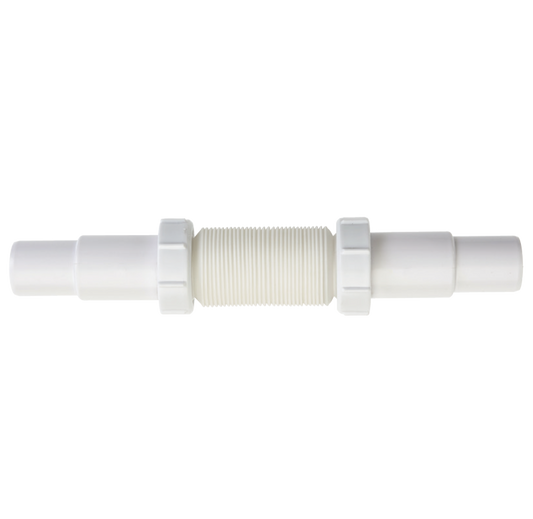 40 & 32mm x 500mm Flaxi pipe male to male