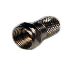 F-Type socket to coax plug qty1