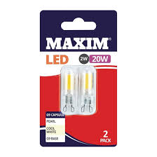 G9/2W LED lamp daylight Pk2