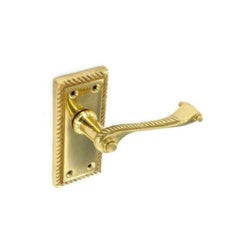 Georgin latch handle brass