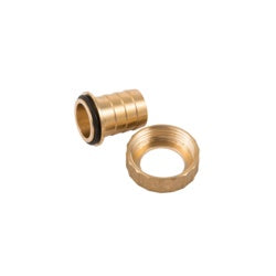Hose union nut & tail brass