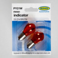 Car indicator bulb orange pk4
