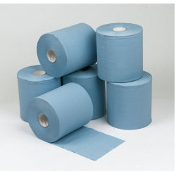 Jumbo blue roll 18.5cm x 150mt qty1