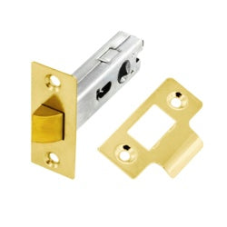 75mm Mortice latch bolt brass