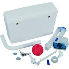 Plastic cistern white Low level
