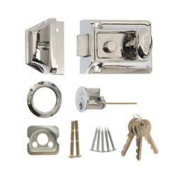 Nightlatch lock standard brass