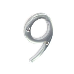 Door No 9 chrome 75mm