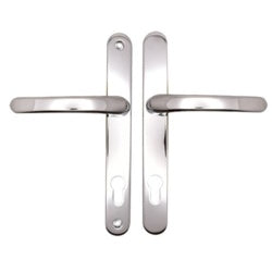 PVC Door handle 215mm chrome