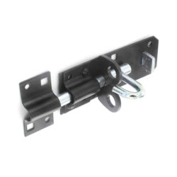 Padlock bolt black 150mm