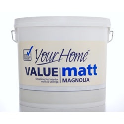 Paint vinyl magnolia matt 10ltr