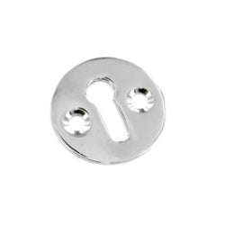 Plain escutchein chrome qty1
