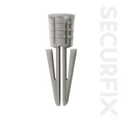 Plasterboard plugs grey pk24