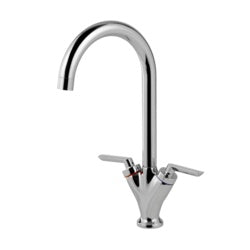 Portia sink mono mixer nickel