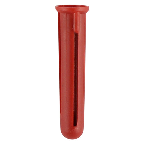 Wall plugs red 5.5mm Pk100