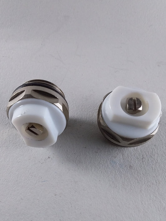 1/2' Rad air vent chrome qty1