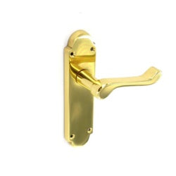 Richmond latch handle brass