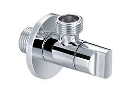 Round isolator valve chrome
