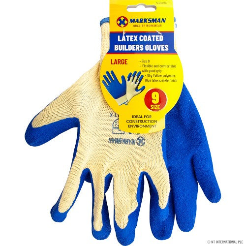 Rubber palm gloves (M)