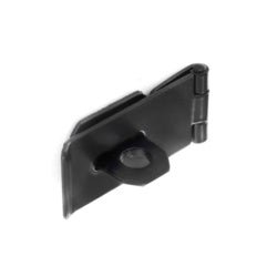 3" Safety hasp & hasp black