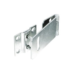 115mm Safety hasp & staple zinc