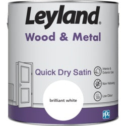 Satin paint white 2.5Lt
