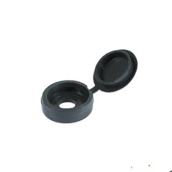 Large screw caps grey qty25