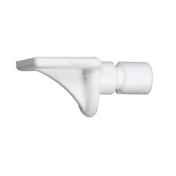 Shelf support plug white Pk8