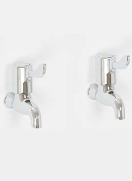 1/4 Turn bib taps set