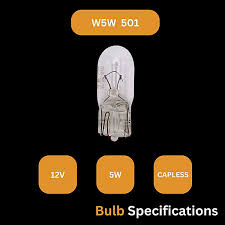 T10/5W side light bulb Pk2