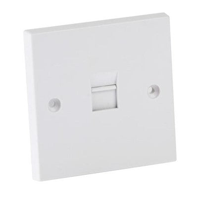 Tel socket white