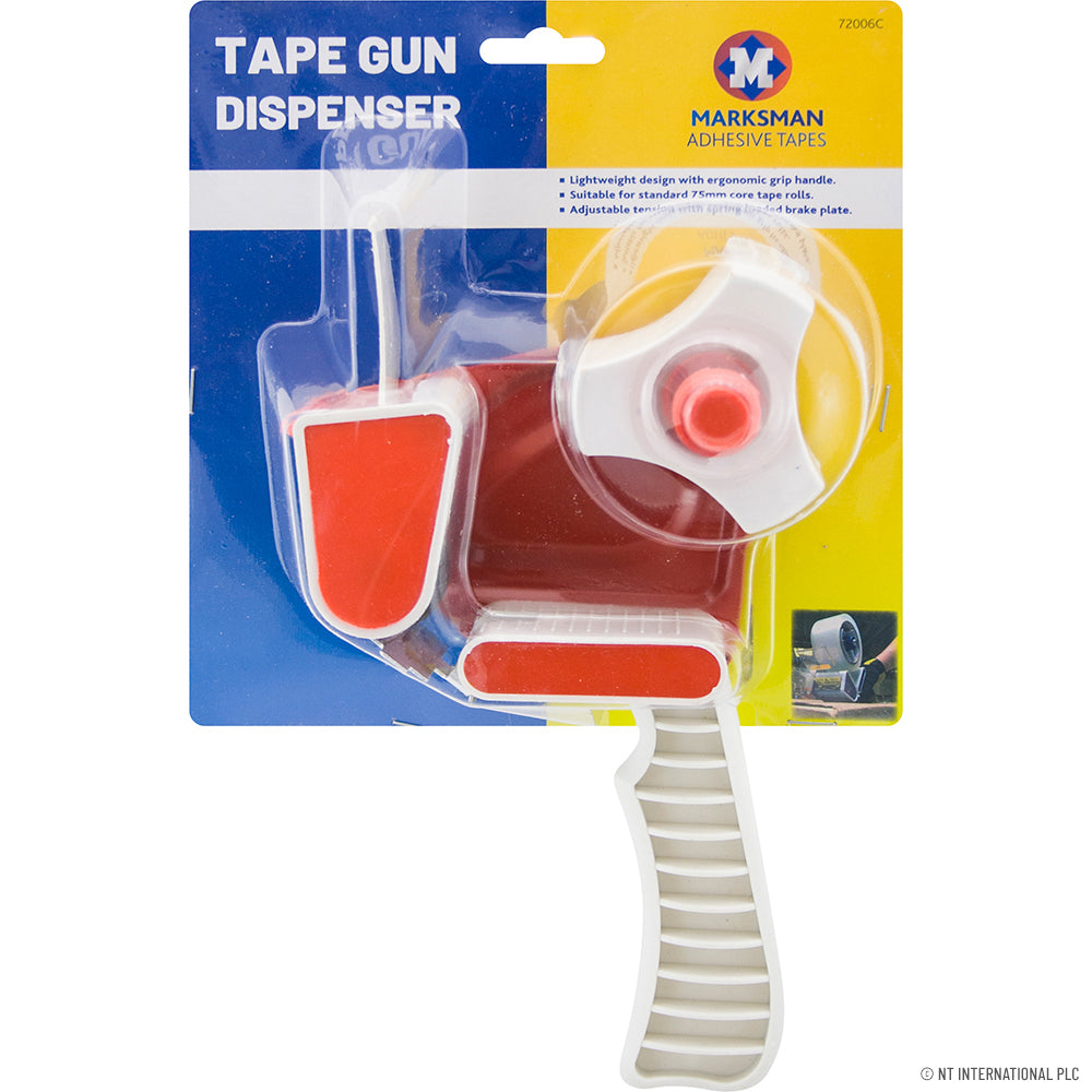 Packing tape dispenser
