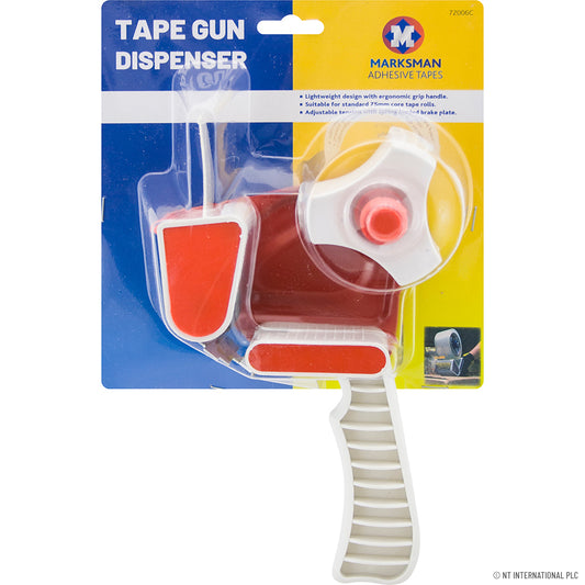 Packing tape dispenser