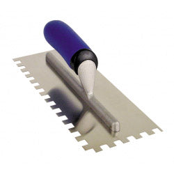 5" x 11" Steel tiling trawell 10mm teeth
