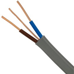 Twin & earth cable grey