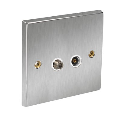 TV/sate/fm socket s/c/w