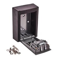 Combination wall mounted key safe